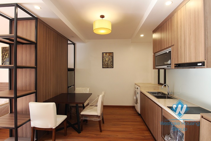 Bright and Brand new studio for rent in Dang Thai Mai, Tay Ho area.